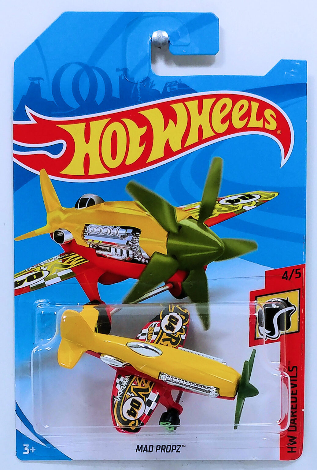 Hot Wheels Mad Propz - Modello Verde - Serie 2008 All Stars - Scala 1:64 In Pressofuso - Giocattolo Da Collezione - 6