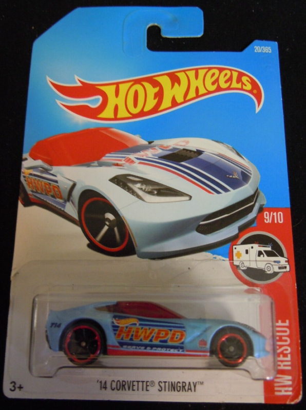 14 Corvette Stingray Hot Wheels