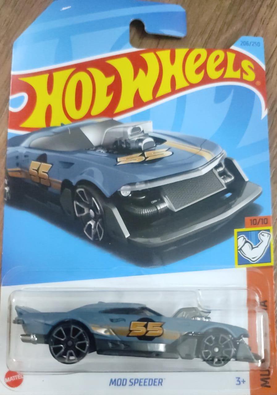 Hot Wheels 57ème Anniversaire - Mod Speeder Violet Perle Et Chrome - Édition Limitée 2025