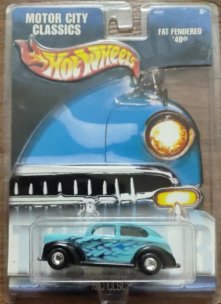 Hot Wheels – Motor City Classics – Fat Fendered ’40 Ford Tudor Sedan ...