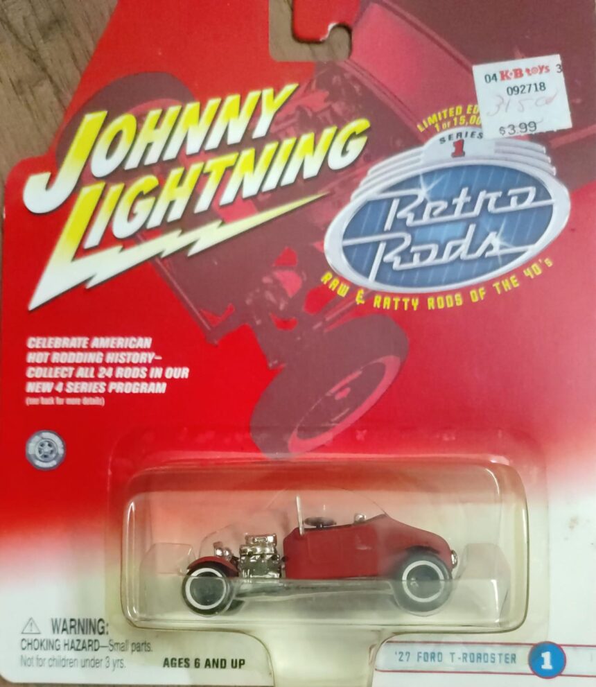 Jony Rods Johnny Lightning Retro Rods – Ford T Roadster 27. – Crazy 4 Diecasts