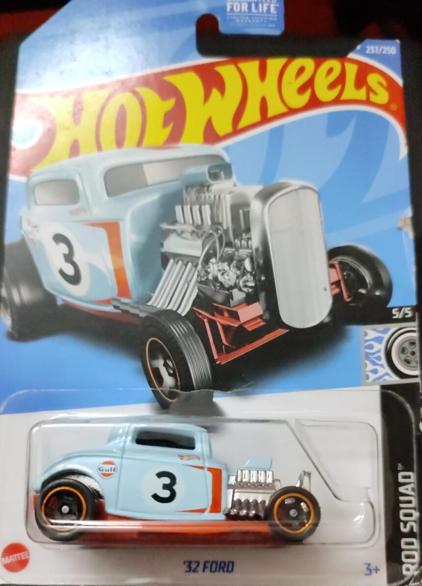Hot Wheels – 32 Ford (HCV75) [US Card]. – Crazy 4 Diecasts