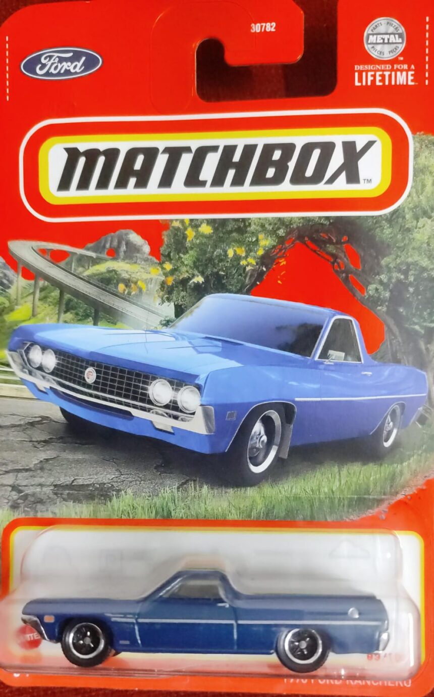 Matchbox – Ford Ranchero 1970 [Imported] (HVL26). – Crazy 4 Diecasts ...