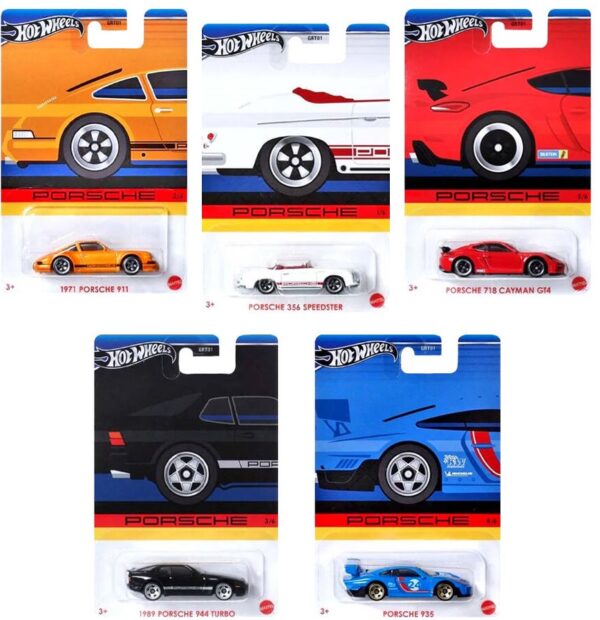 Hot Wheels 1:64 2024 Porsche 911 Arancione - Modello Celebration GRT01-979G, Nuovo - Foto 4