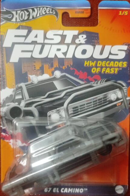 HOT WHEELS Fast Furious HW Decenii de rapiditate 67 El Camino (HRW41