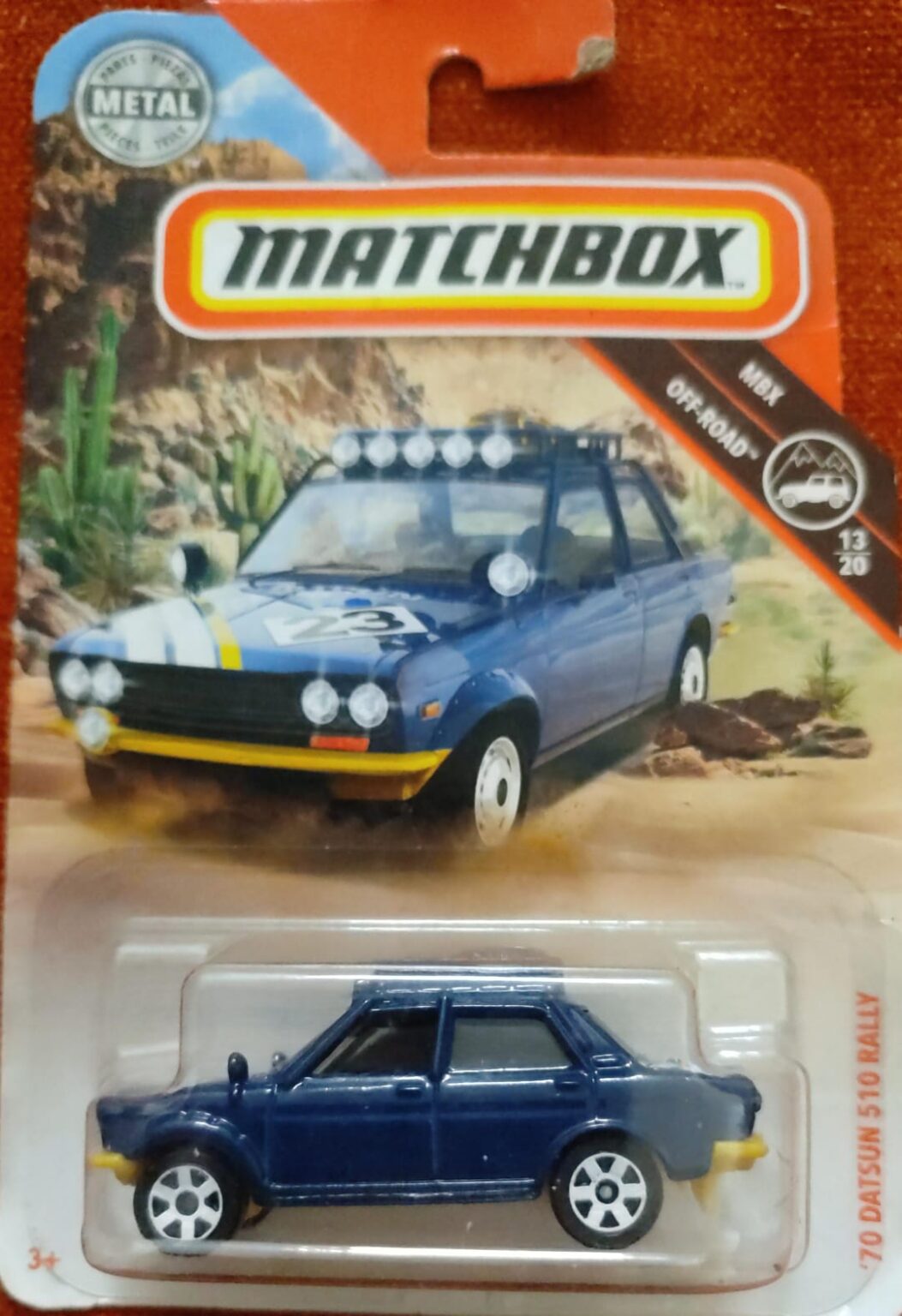 Matchbox – Datsun 510 Rally 70 (FYR26). – Crazy 4 Diecasts