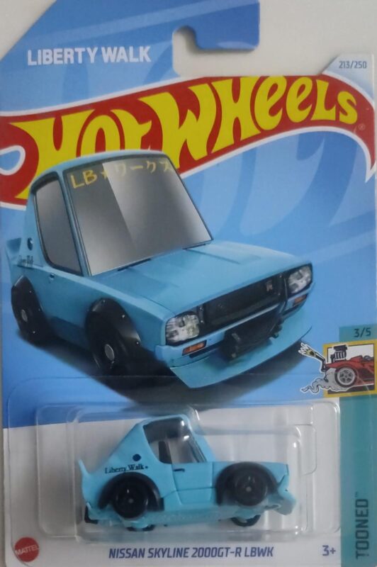 Hot Wheels – Nissan Skyline 2000 GT-R LBWK Tooned (HRY85). – Crazy 4 ...